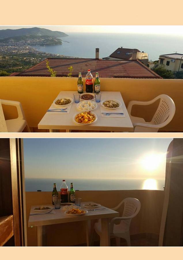 Casa Vacanza Con Vista Mozzafiato Agropoli Bagian luar foto