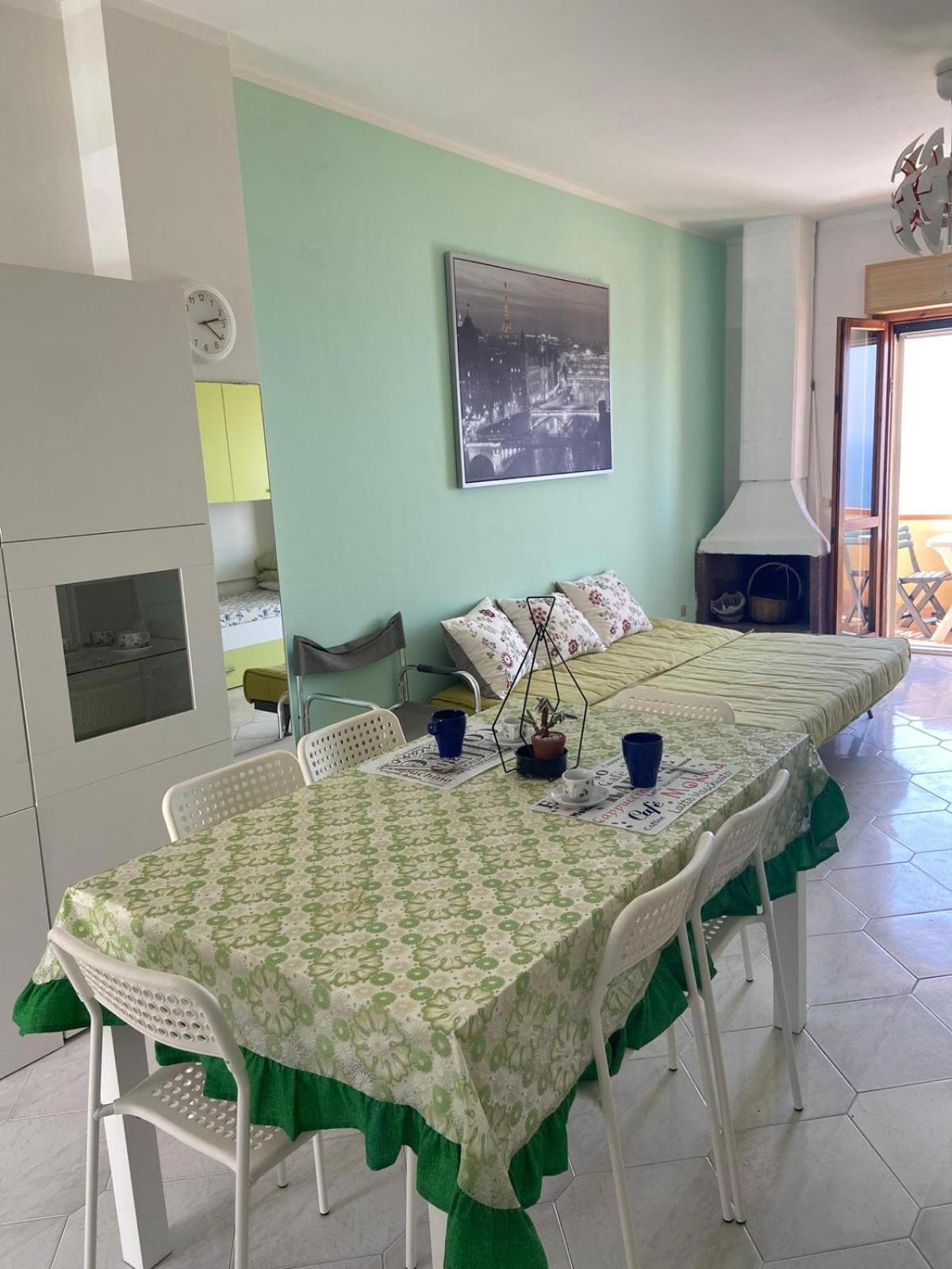 Casa Vacanza Con Vista Mozzafiato Agropoli Bagian luar foto